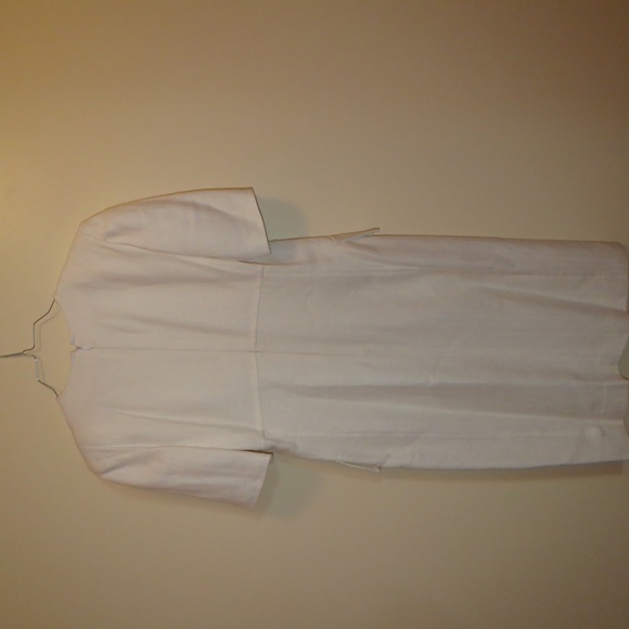 Vintage Nina Ricci Whitish Business Dress 42 - Picture 4 of 5